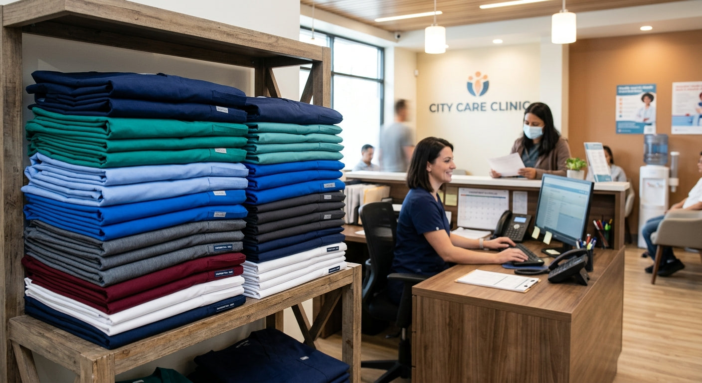 How Clinics and Medical Practices Save Money with Wholesale Scrubs