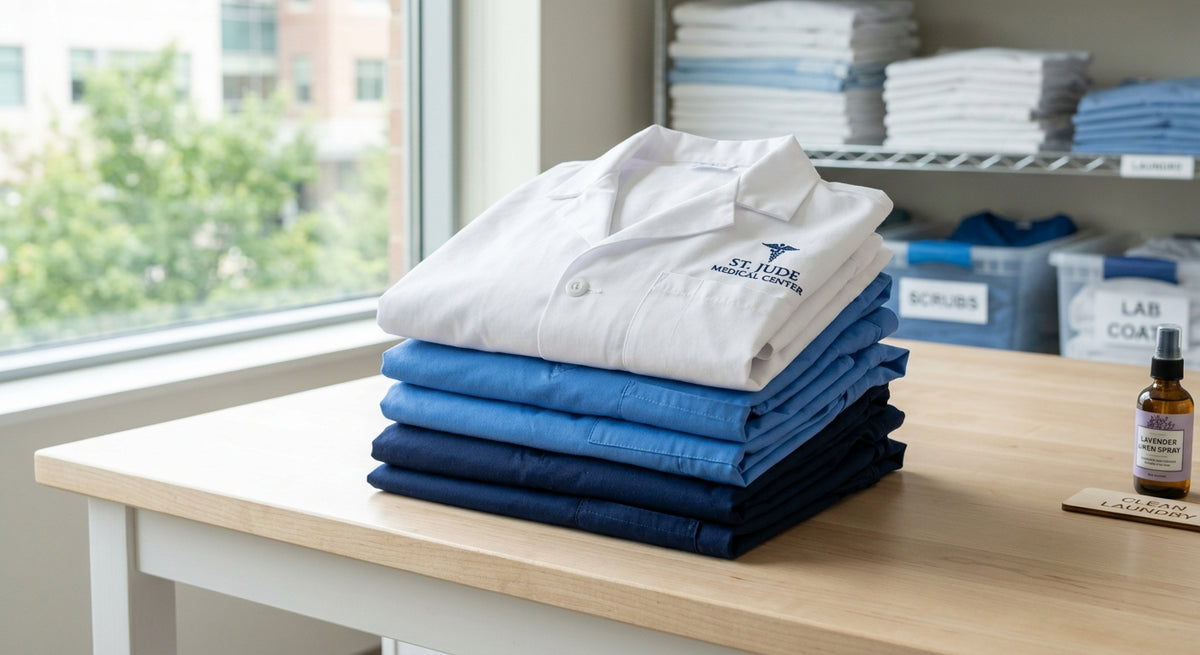 Pre-Wash Protocols: Protecting Fabric Integrity and Color in Bulk Scrubs