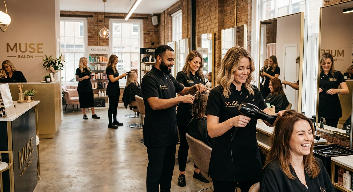 Why Cohesive Wholesale Uniforms Define High-End Salon Branding