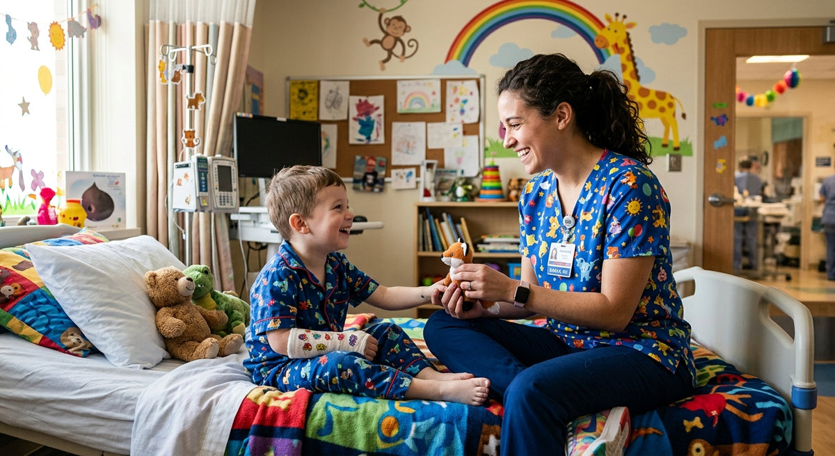 Why Cheerful Visuals Matter: Selecting Bulk Uniforms for Pediatric Environments