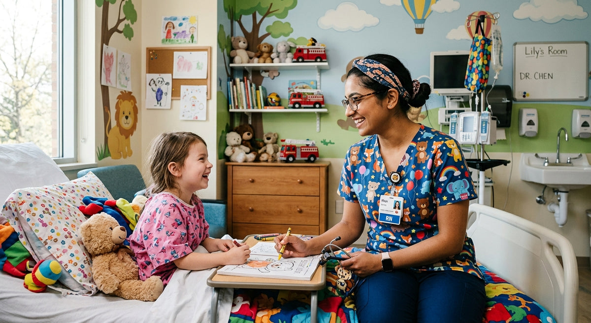 Designing a Reassuring Pediatric Care Setting Through Cohesive Uniform Choices