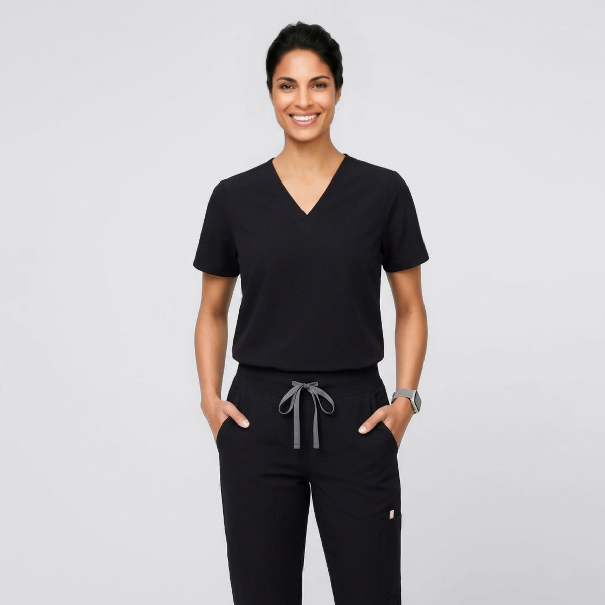 Zenir | W-3-Pocket Scrub Top