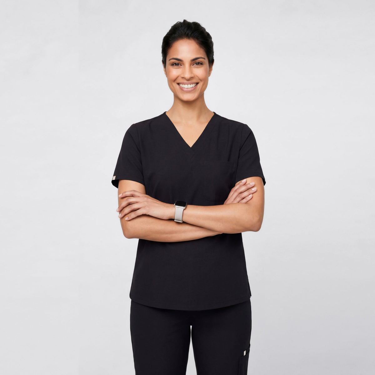 Zenir | W-3-Pocket Scrub Top