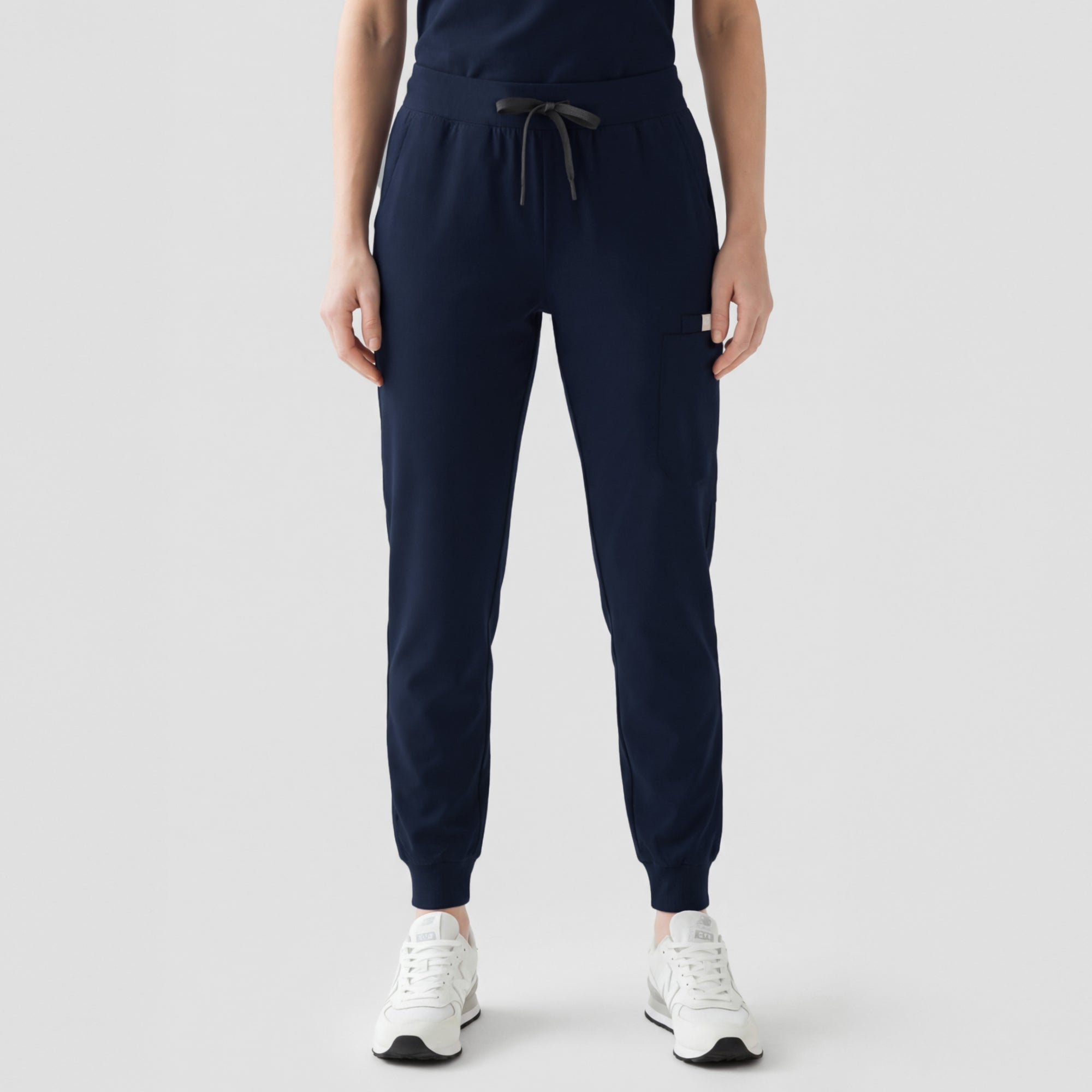 Zenir | Women's Easy-Fit Jogger Scrub Pants - Navy