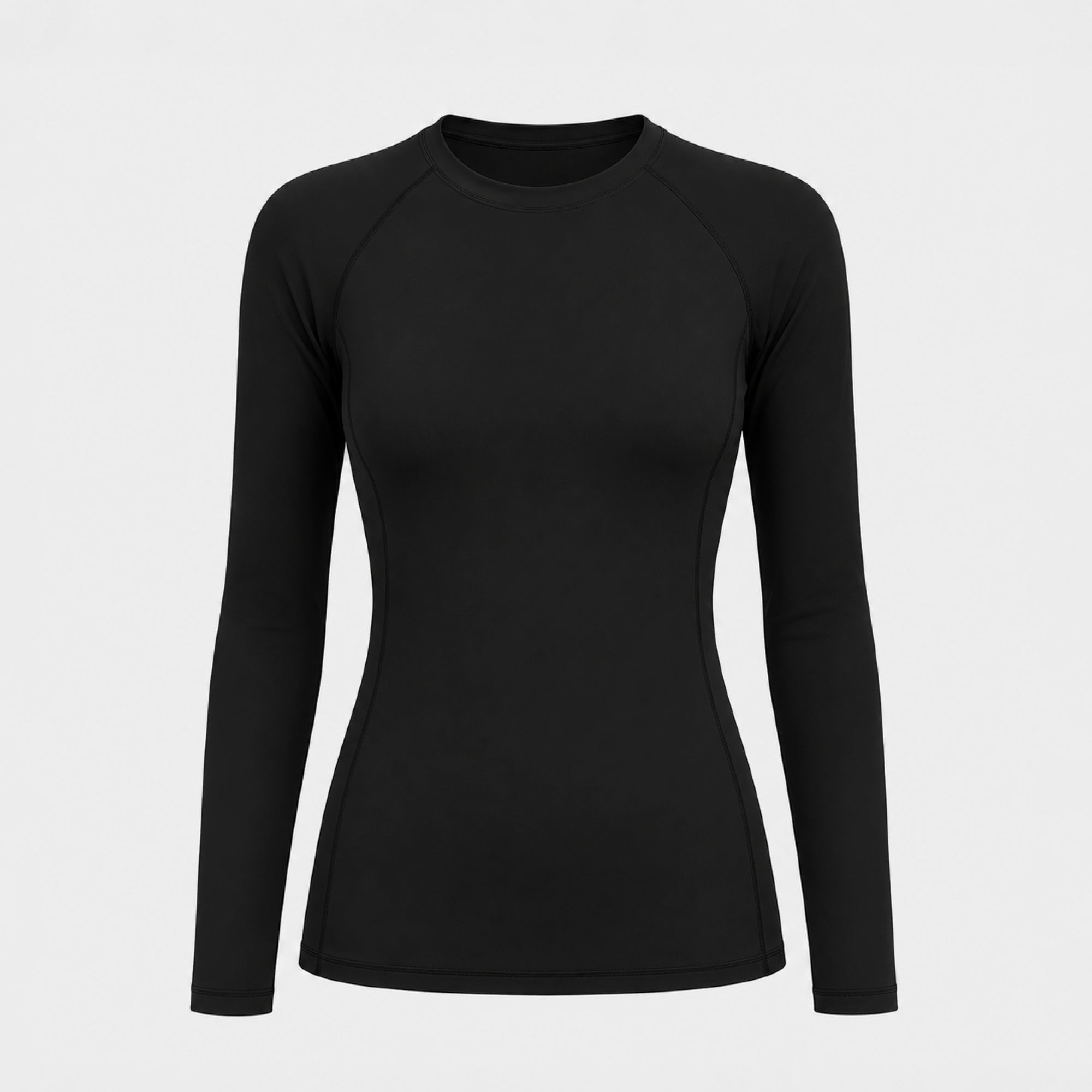 Zenir | Women's Essential Underscrub Top - Black