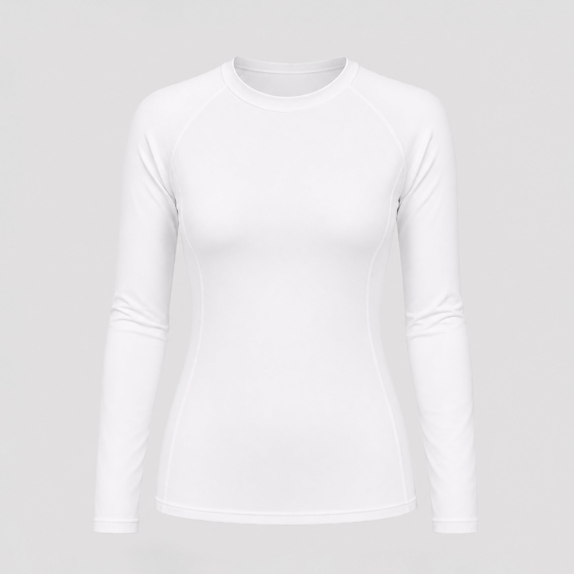Zenir | Women's Essential Underscrub Top - White