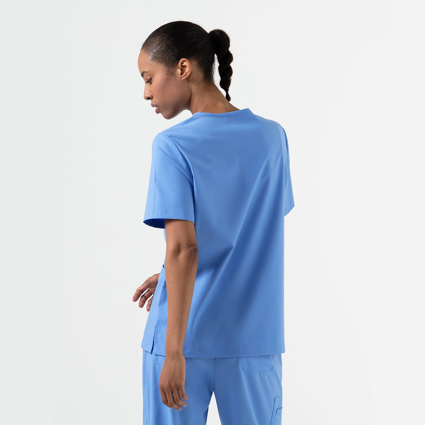 Zenir | W-Double Pocket Scrub Top