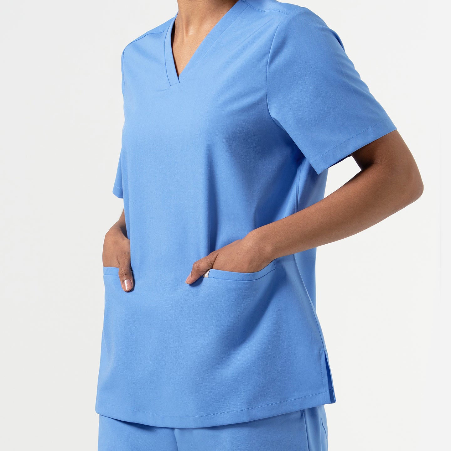 Zenir | W-Double Pocket Scrub Top