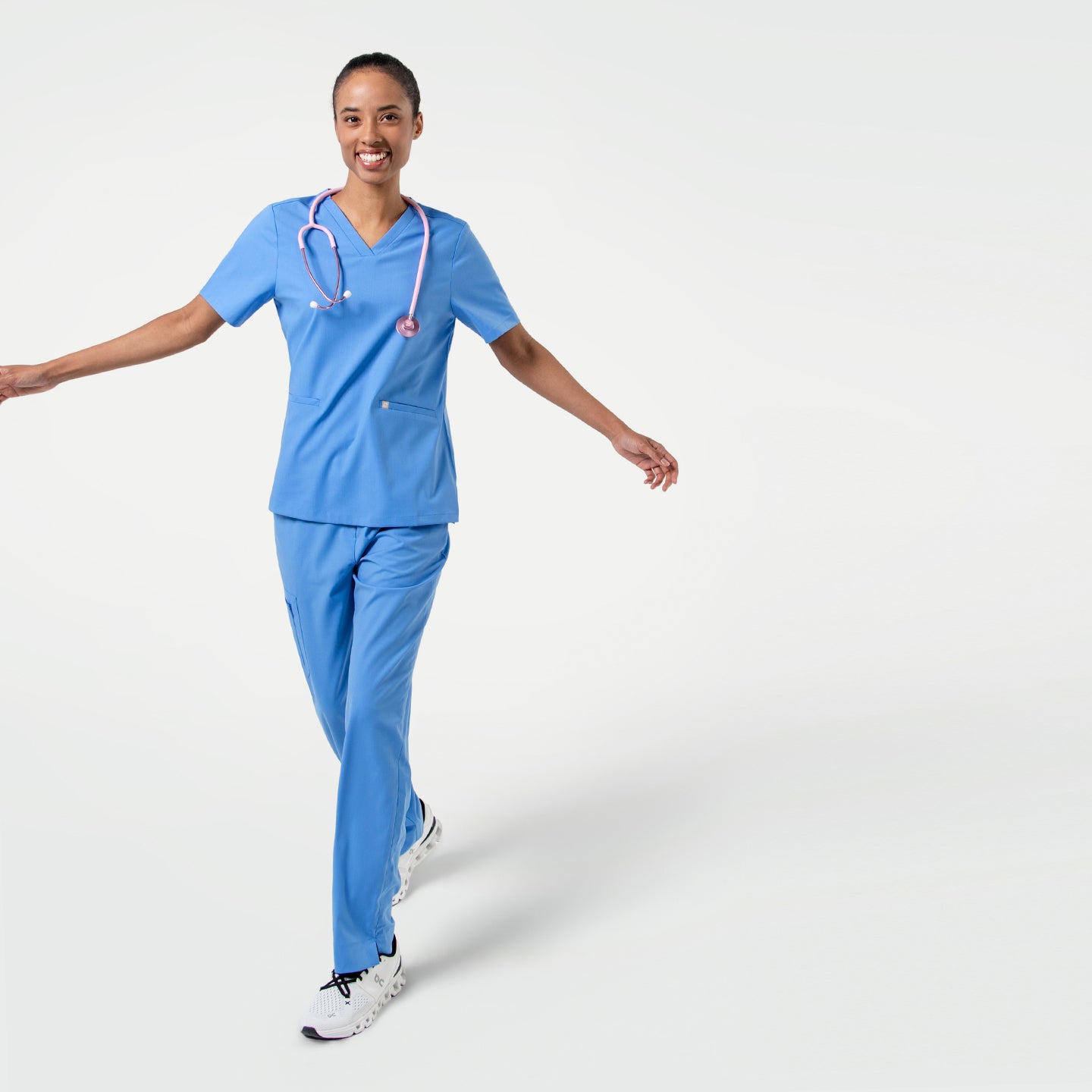 Zenir | W-Double Pocket Scrub Top