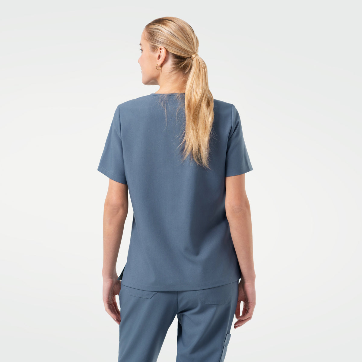Zenir | W-Double Pocket Scrub Top