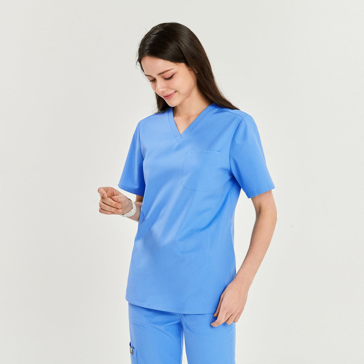Zenir | W-3-Pocket Scrub Top & Pants (Sold separately)