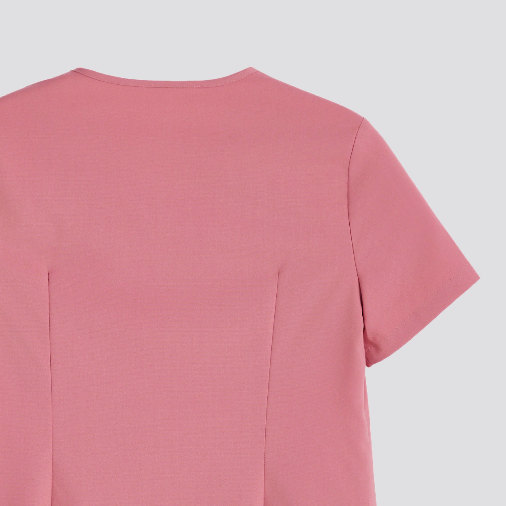 Zenir | Women's VersaPocket Scrub Top - Coral Pink