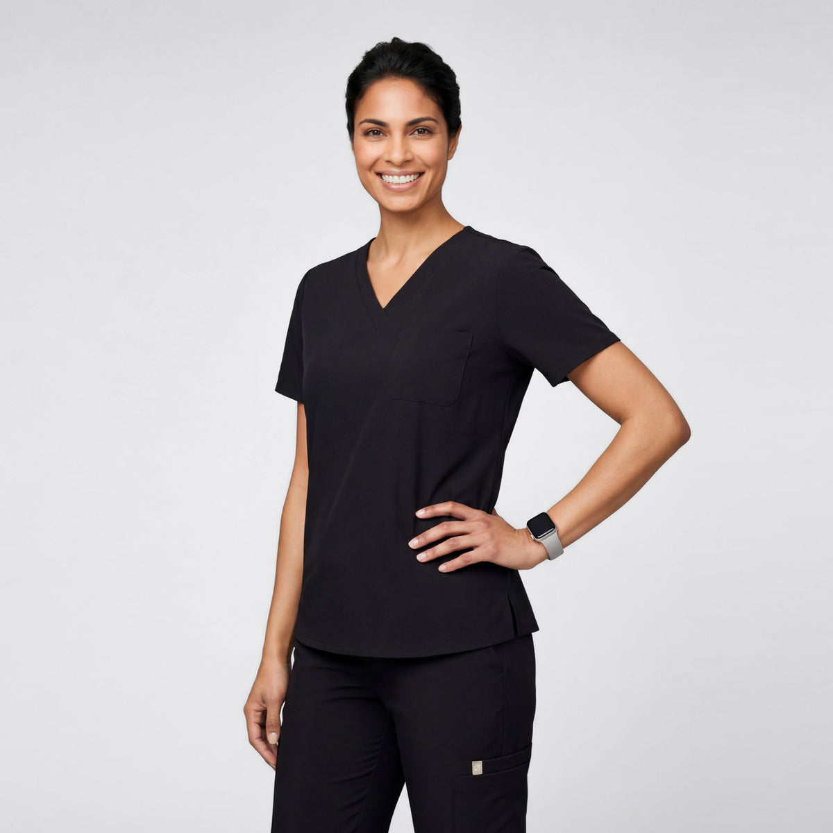 Zenir | W-3-Pocket Scrub Top