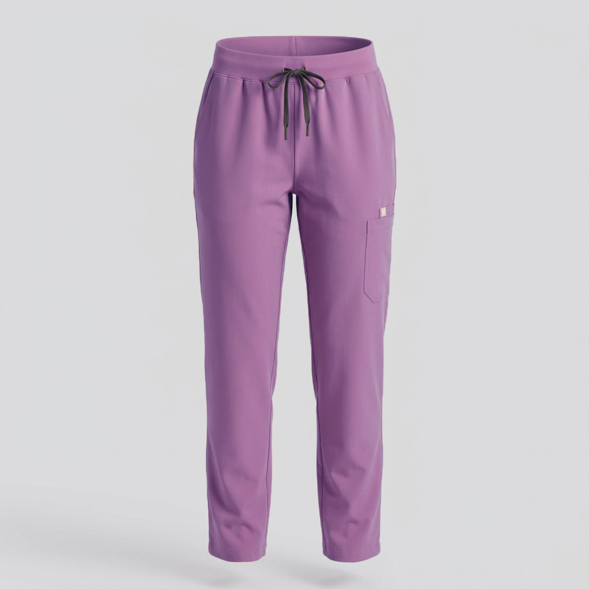 Zenir | Women's Signature Straight Scrub Pants - Mauve Pink