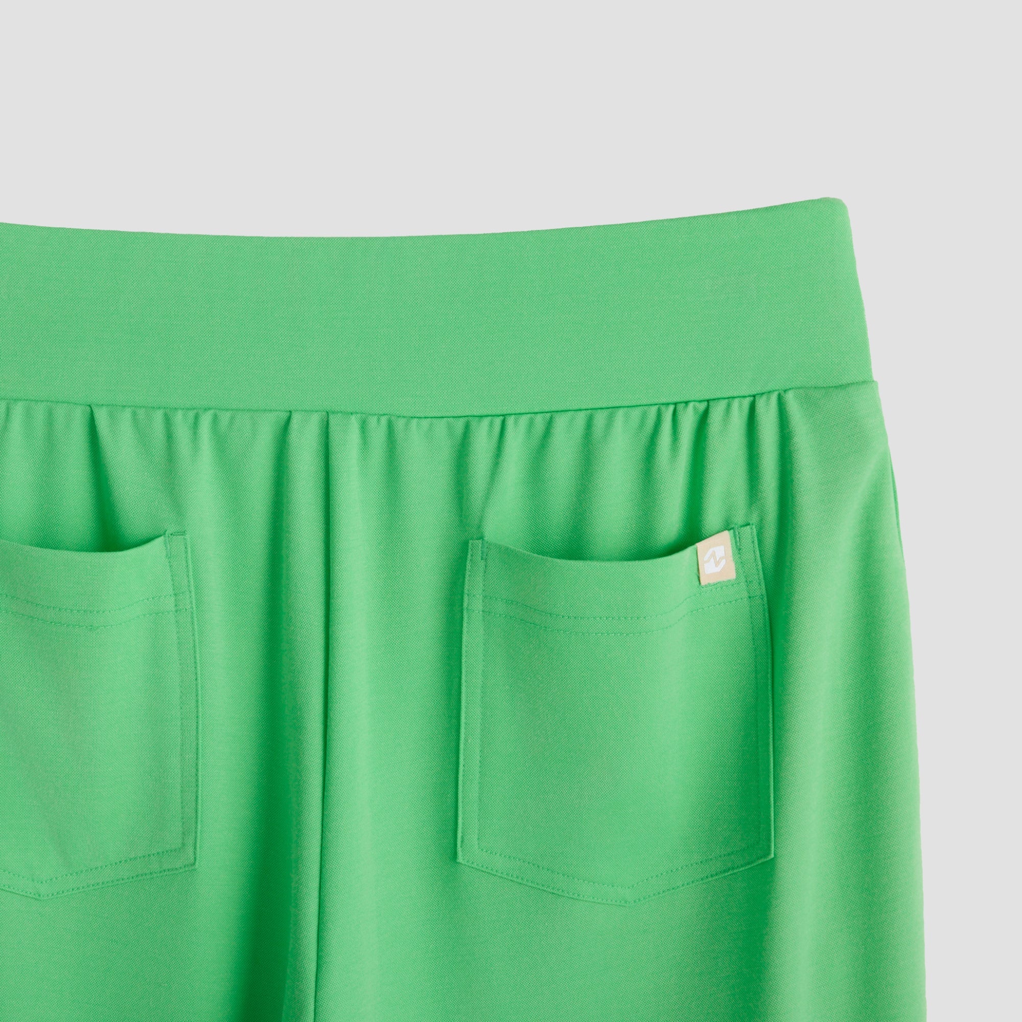 Zenir | Women's Soft Stretch High Waisted Jogger Scrub Pants - Pistachio Green
