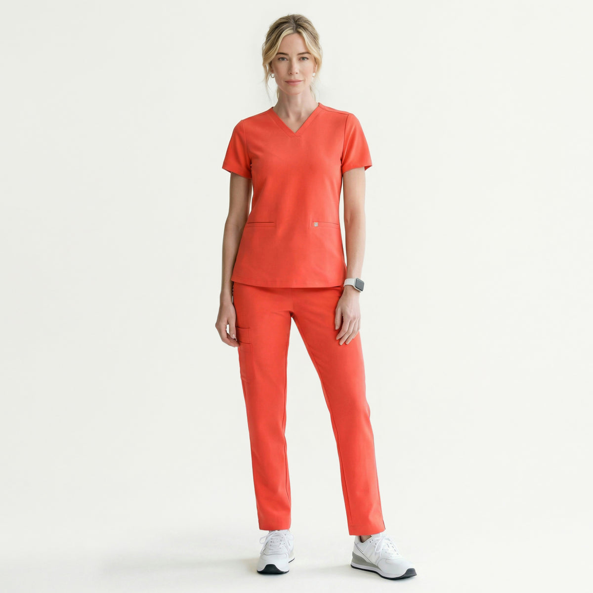 Zenir | W-Double Pocket Scrub Top