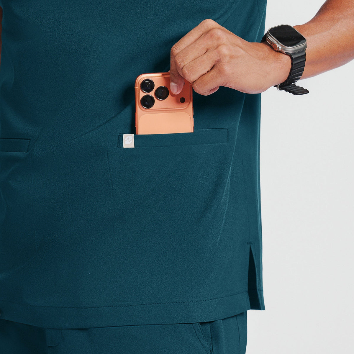 Zenir | M-Double Pocket Scrub Top