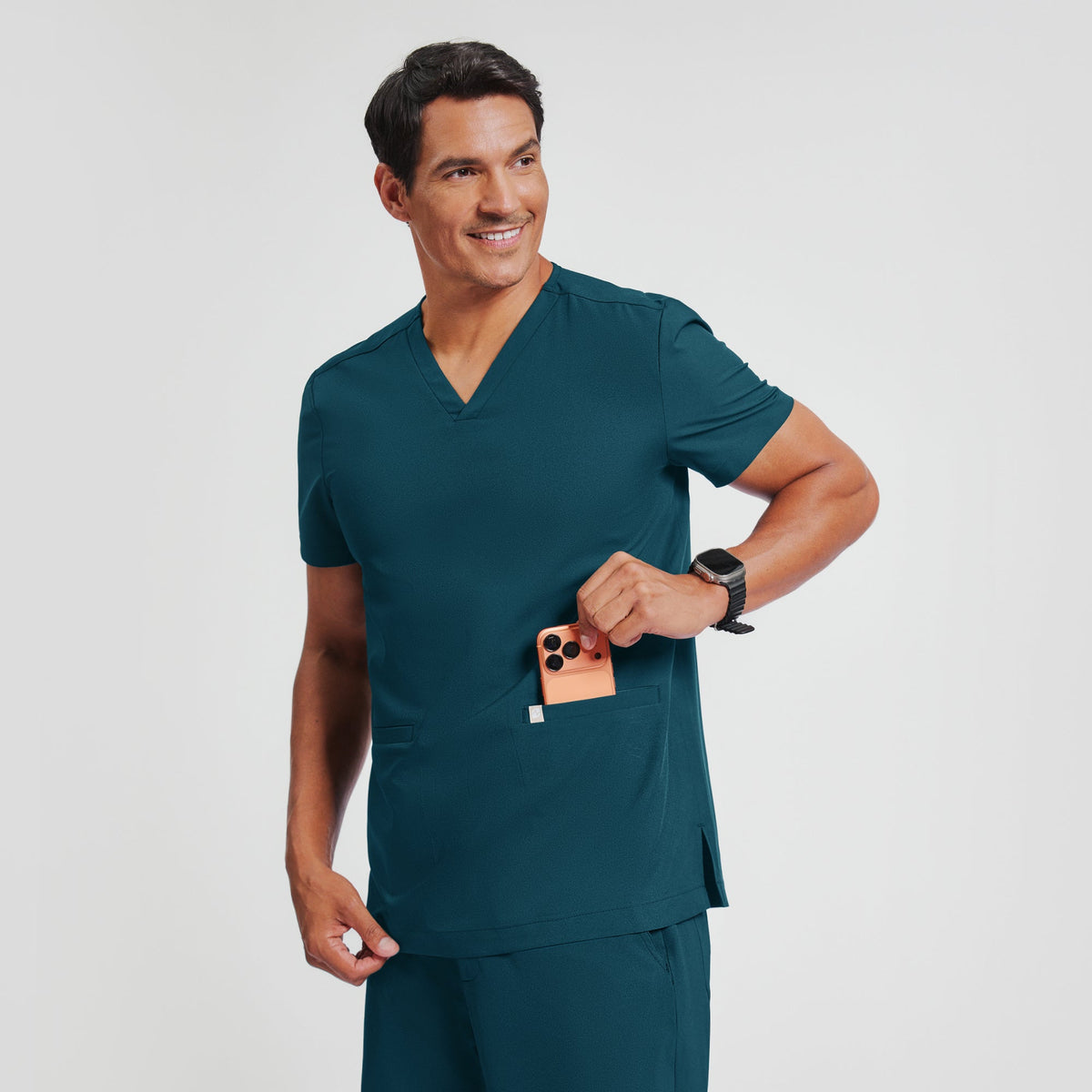 Zenir | M-Double Pocket Scrub Top