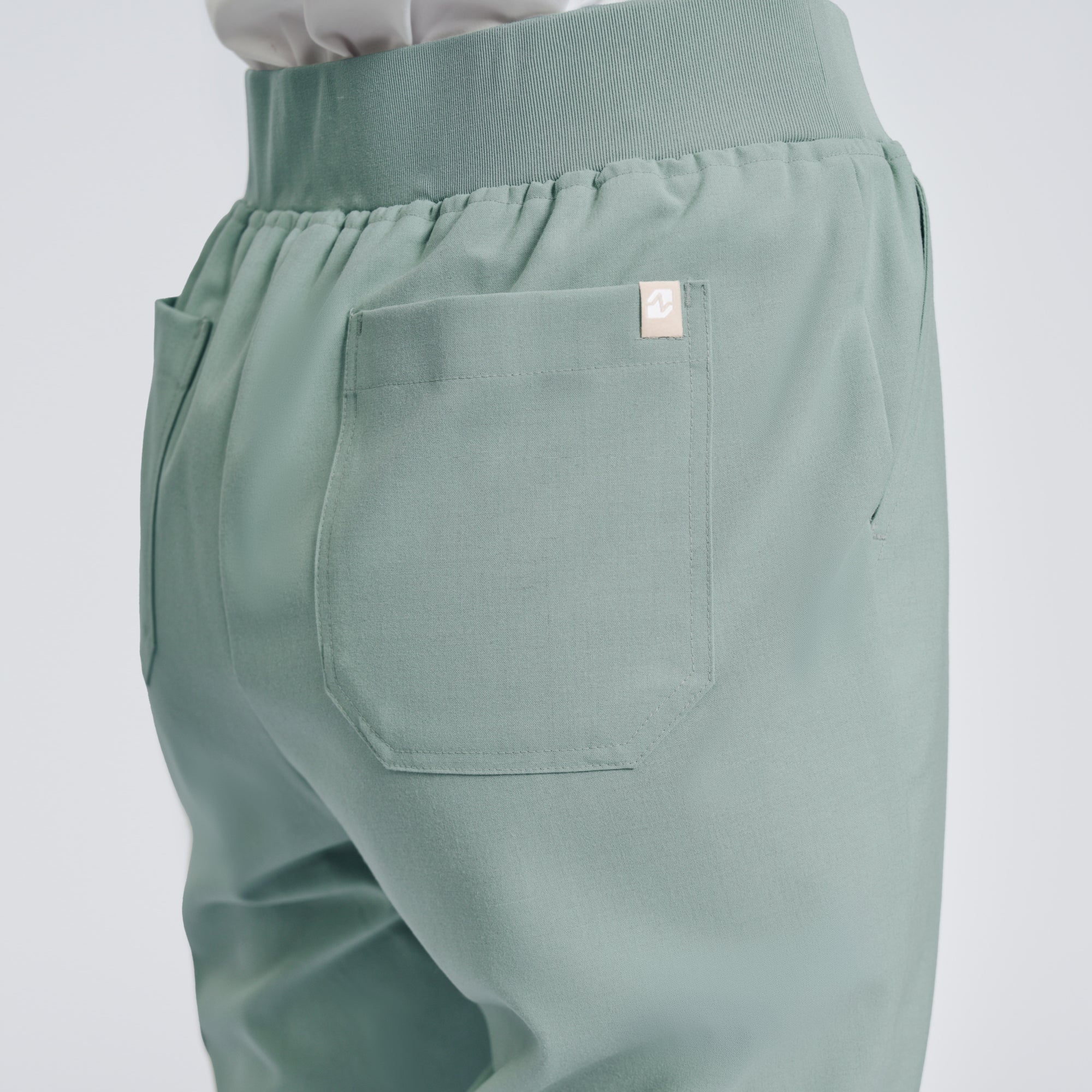 Zenir | Women's Signature Straight Scrub Pants - Sage Green