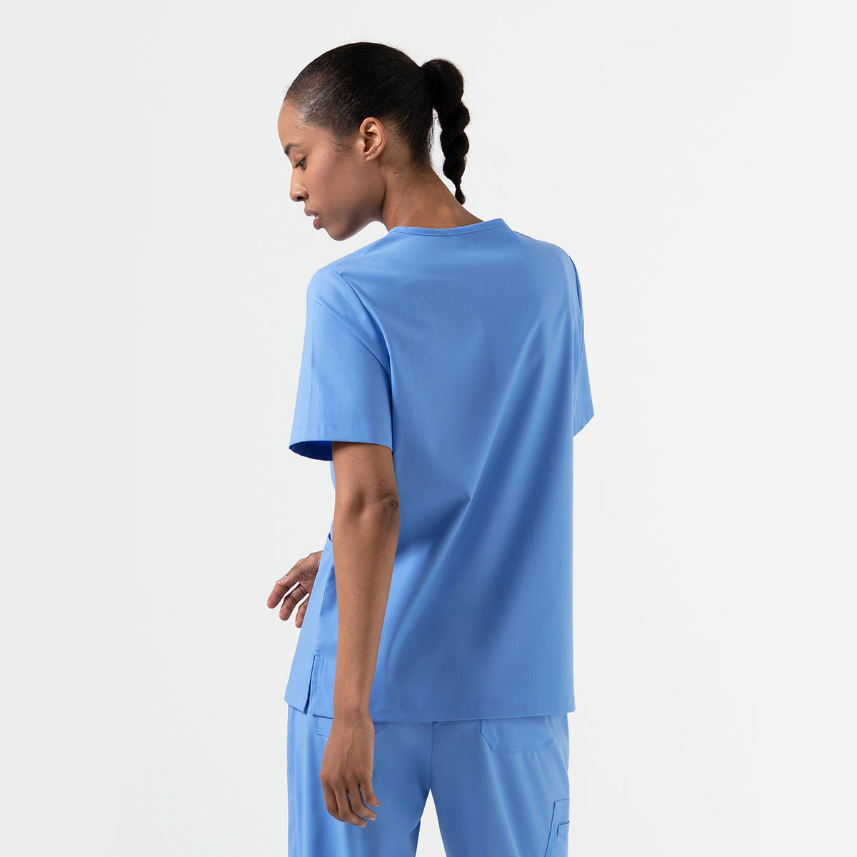 Zenir | W-Double Pocket Scrub Top