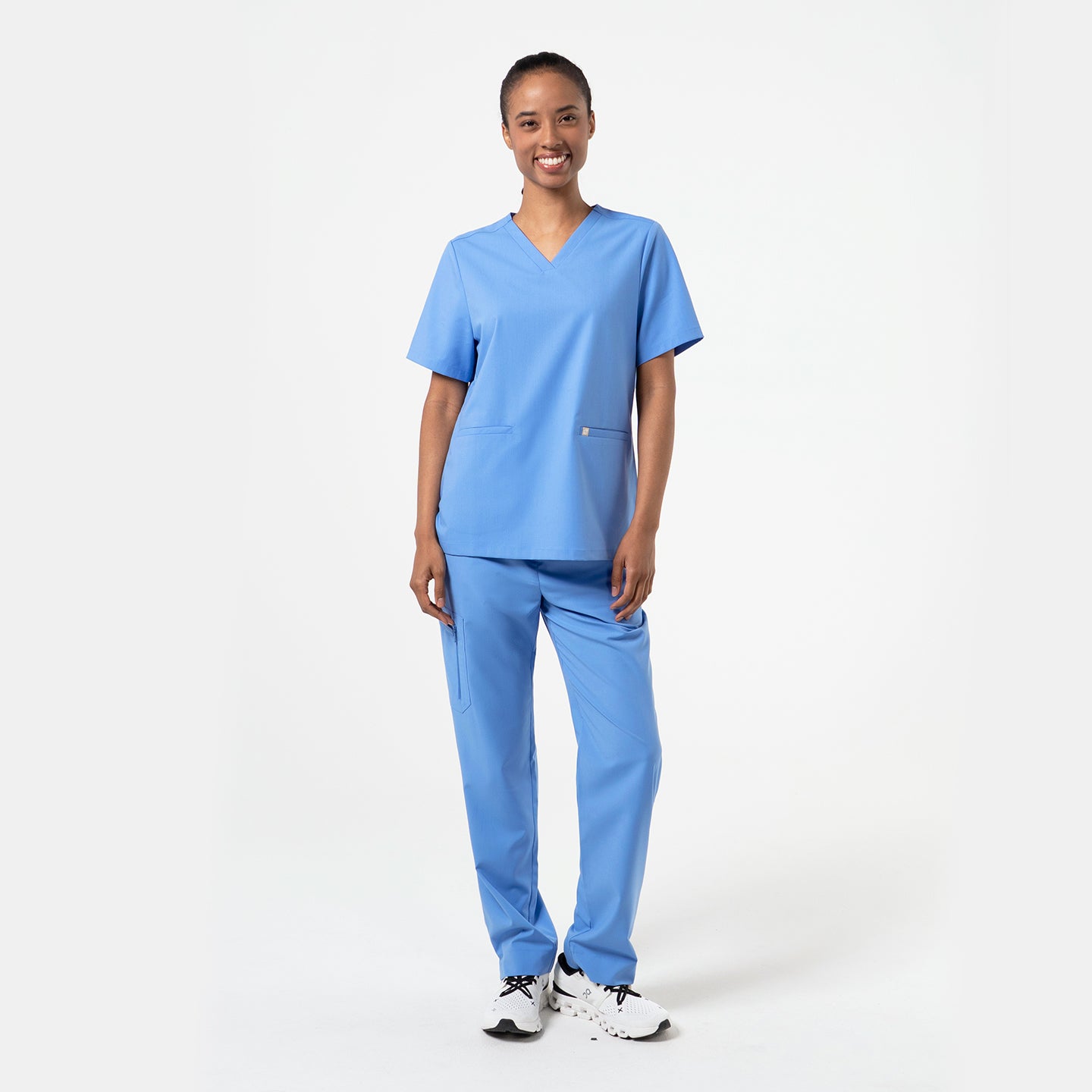 Zenir | W-Double Pocket Scrub Top