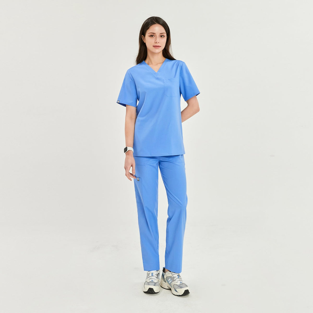 Zenir | W-3-Pocket Scrub Top & Pants (Sold separately)