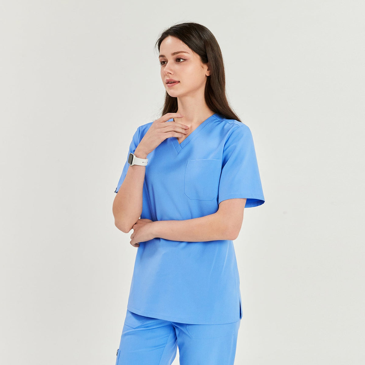 Zenir | W-3-Pocket Scrub Top & Pants (Sold separately)